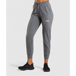 GYMSHARK Training Joggers Charcoal Gray Sweatpants Womens Large